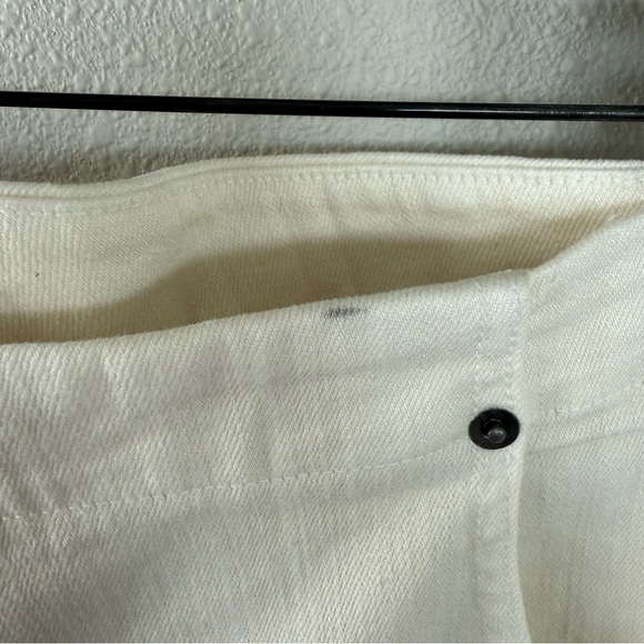 RACHEL COMEY Wilkes Pant Dirty White Distressed Designer Casual Women’s 12 - Picture 9 of 16